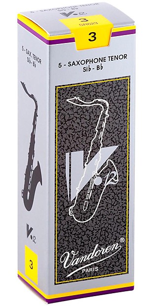 Vandoren SR623 V12 Series Tenor Saxophone Reeds - Strength 3 (Box of 5) image 1