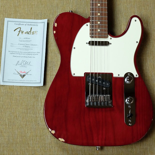 Fender custom shop on sale custom classic telecaster