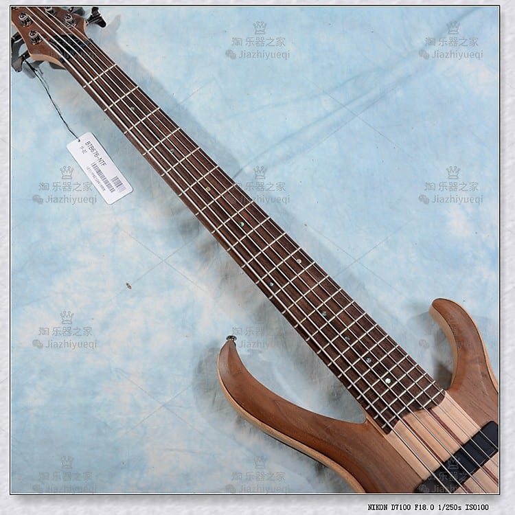 Ibanez BTB676NTF Electric Bass Natural Flat