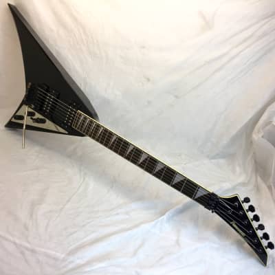 Fernandes JS-100 Rhodes Floyd Rose Black Offset V Japan Guitar Pro Set Up image 2