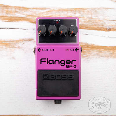 BOSS BF-2 Flanger 1982年 日本製 ブラックラベル Boss BF-2 Flanger (Black Label) 1980 - 1984 – Herscheid and