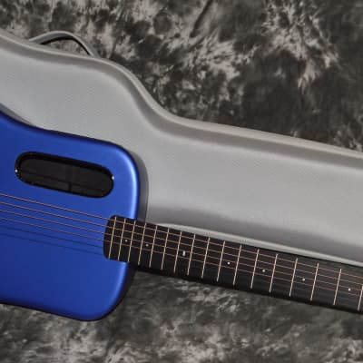 2022 LAVA - ME 3 Carbon Fiber Smart Guitar - 36" Blue image 4