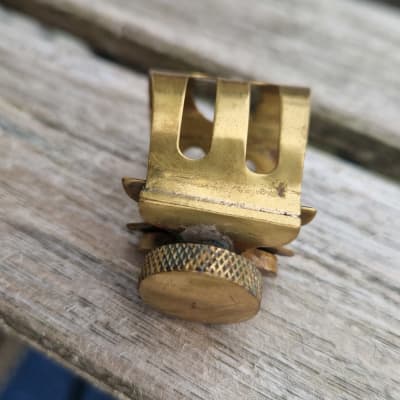 Otto Link Early Babbitt tenor saxophone ligature image 1
