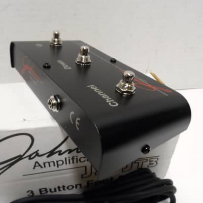 JOHNSON AMPLIFICATION J3 J 3 Button multi-function FOOT Switch Footswitch CONTROL CONTROLLER PEDAL image 4