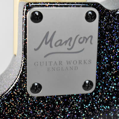 NEW 2018 Manson  MA-25 Anniversary Edition Night Sky Holosparkle Electric Guitar w/OHSC Bild 16