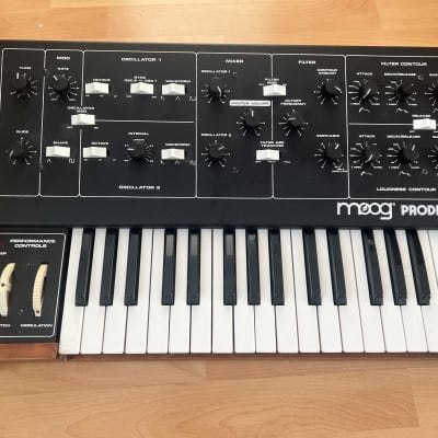 Moog Prodigy 32-Key Monophonic Analog Synthesizer 1979 - 1984 - Black