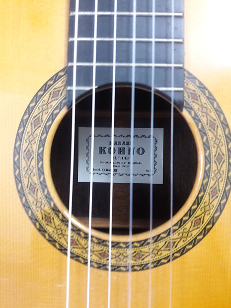 格安高評価MASARU KOHNO LUTHIER CONCERT 1983 河野賢 クラシックギター 器 ギター ルシア 中古 K6458807 本体