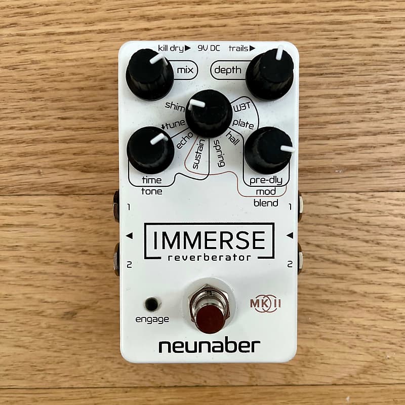 Neunaber Audio Immerse Reverberator MK II - White (Limited Neunaber Audio Immerse Reverberator MK II - White (Limited