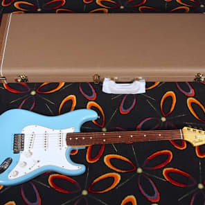 2014 Fender Stratocaster 1960 Custom Shop Closet Classic 60 Strat Sonic Blue image 12