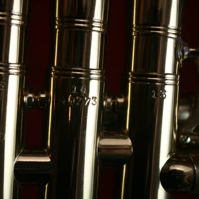 Selmer Paris Lightweight ML Bore 1968 Bb trumpet- Lacquered Brass image 11