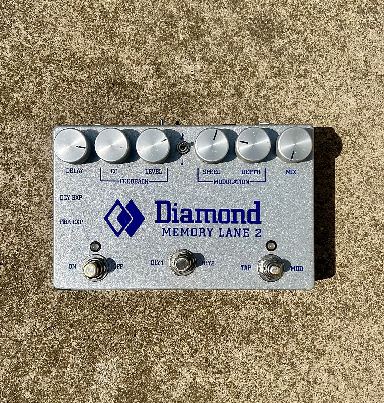 Diamond Guitar Pedal  Memory Lane 2 ディレイ Review: Diamond Memory Lane 2 Delay Pedal | WIRED