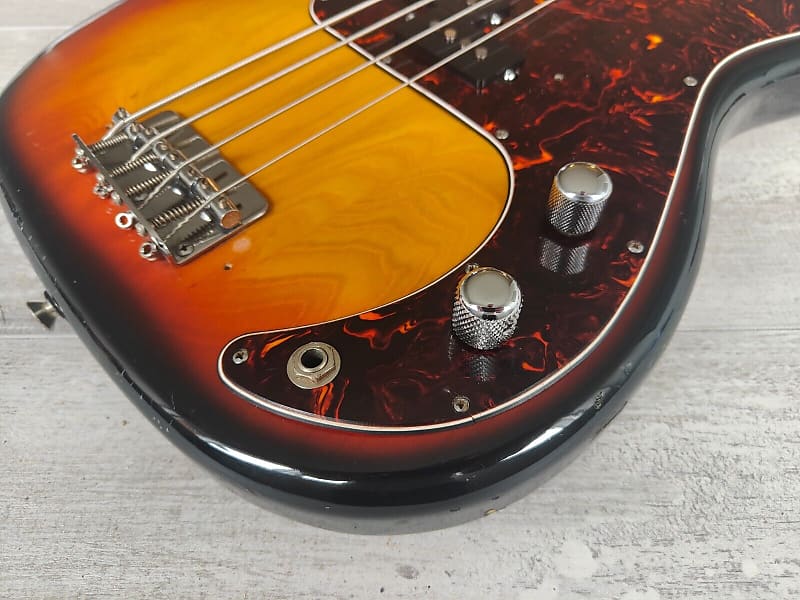 1980 Yamaha Japan PB-400 Pulser Precision Bass (Sunburst