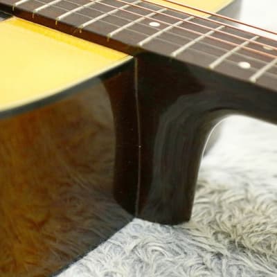 1974 made Vintage Acoustic Guitar Yamaha FG-180J Rare Black