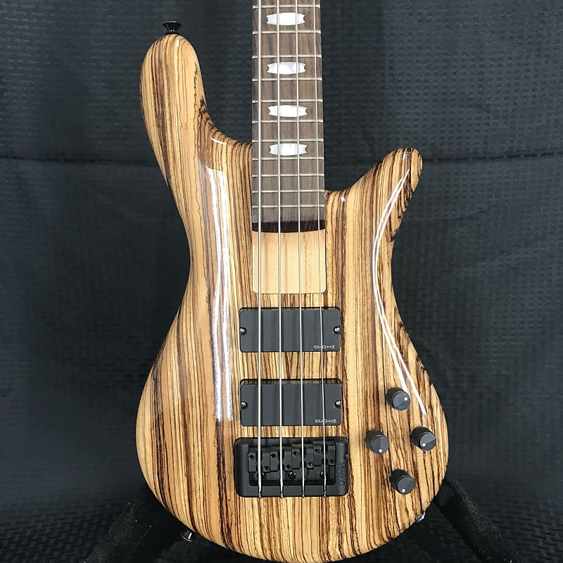 Spector Rebop 4 DLX EX 2010's Zebrawood natural