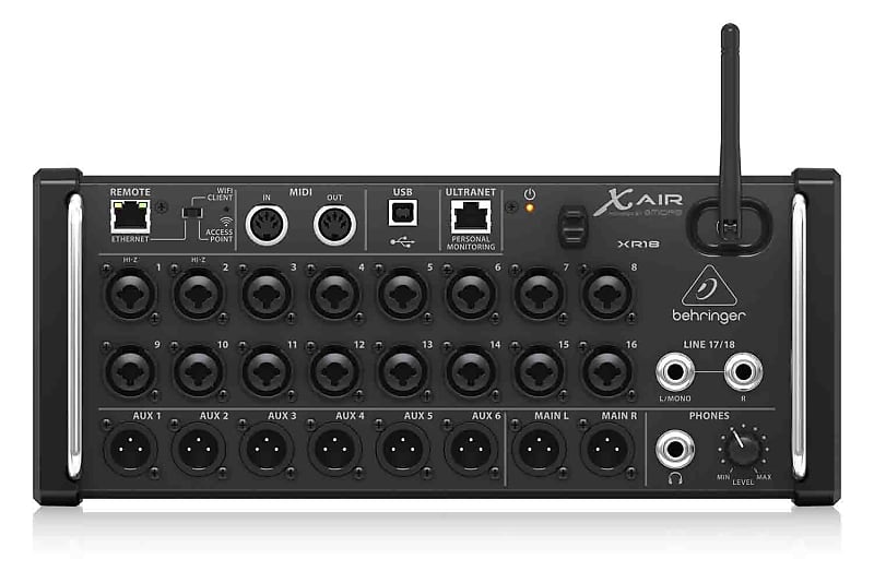Behringer XR18 18 Channel 12 Bus Digital Mixer for iPad and Android Tablets image 1