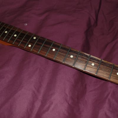 22 fret 1950 hand finished Relic C shaped Telecaster Allparts Fender Licensed rosewood maple neck image 3