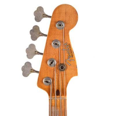 Fender Custom Shop 1957 Precision Bass Ash Relic Aged Trans Shell Pink (Serial #R132500) image 6