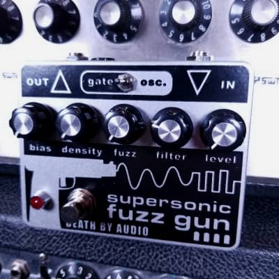 Death by Audio Supersonic Fuzz Gun Fuzz Pedal for sale