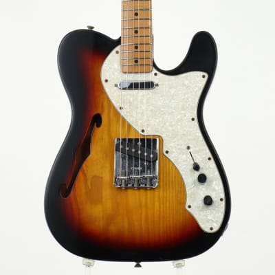 Fender Mexico Classic 69 Telecaster Thinline Ash 3-Color Sunburst [SN MZ2003360] (02/08) for sale