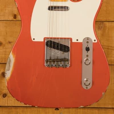 Fender Custom Shop Limited '51 Tele Relic Aged Candy Tangerine image 3