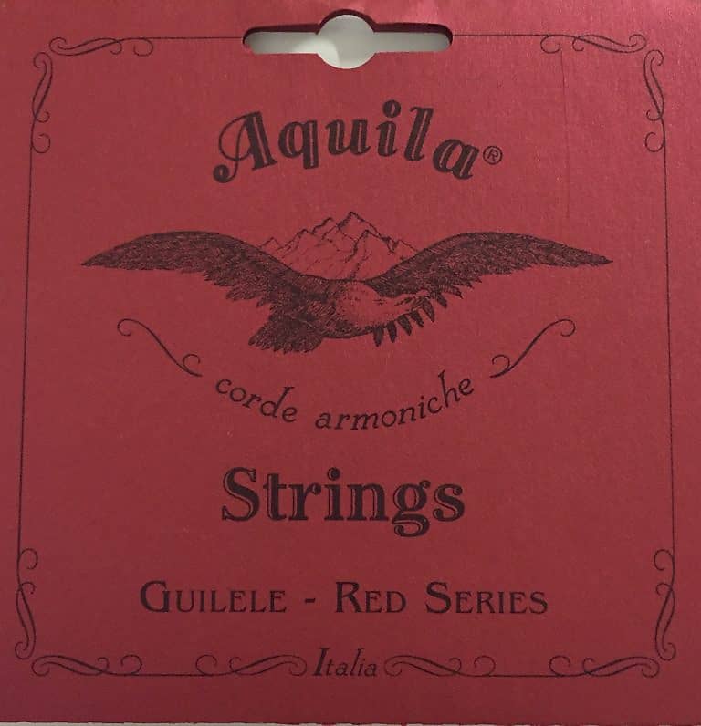 AQUILA Red Series Guilele / Guitalele Strings, E Tuning | Reverb