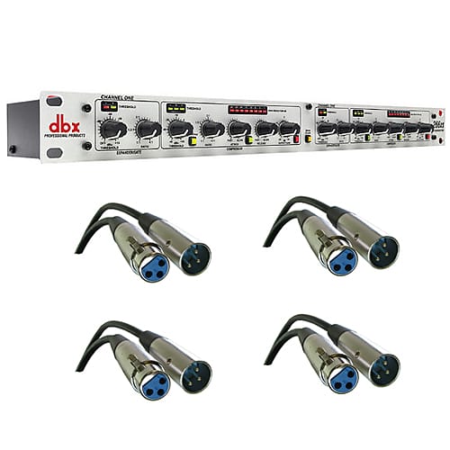 dbx 266xs - Compressor/Gate with (4) XLR- XLR Cable image 1
