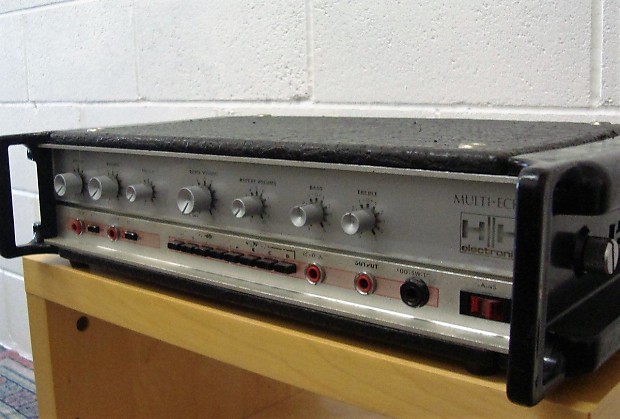 HH  HH Multi Echo Tape Delay  1979 Black / Silver image 1