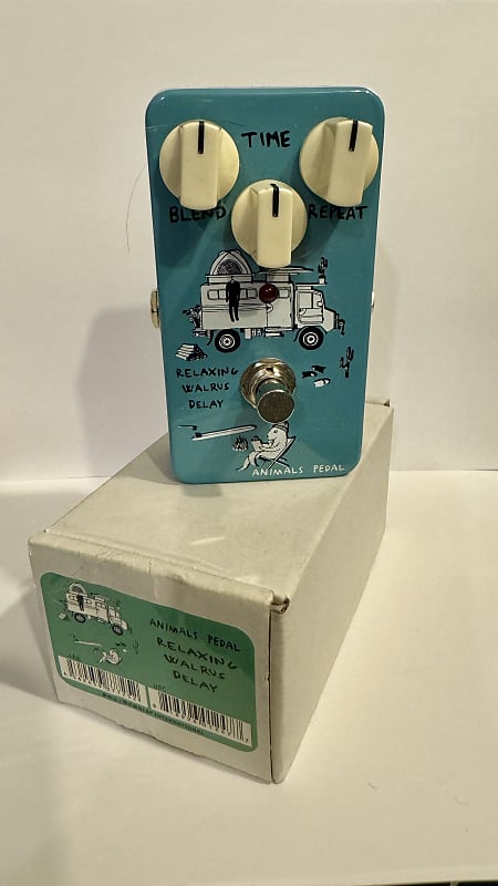 ギター ANIMALS PEDAL Relaxing Walrus Delay Animals Pedal Relaxing Walrus – Motor City Guitar