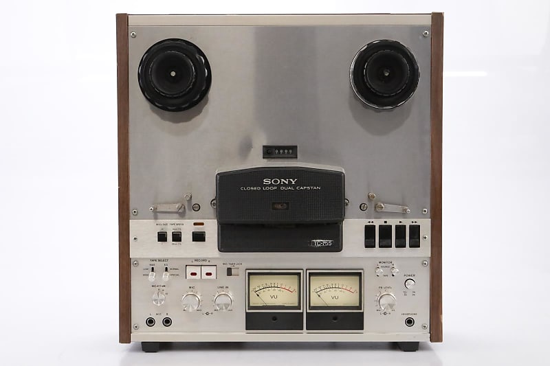 Sony TC-755 3-Head Stereo Reel to Reel Tape Deck Recorder #44077