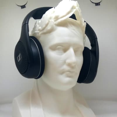 Emperor Napoleon Headphone Stand! Headset Holder Rack, Military Statesman Hanger Bust. Game/Hip Hop image 3