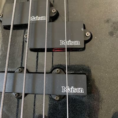 Maison  Bass Guitar Made in Korea  Charcoal image 14