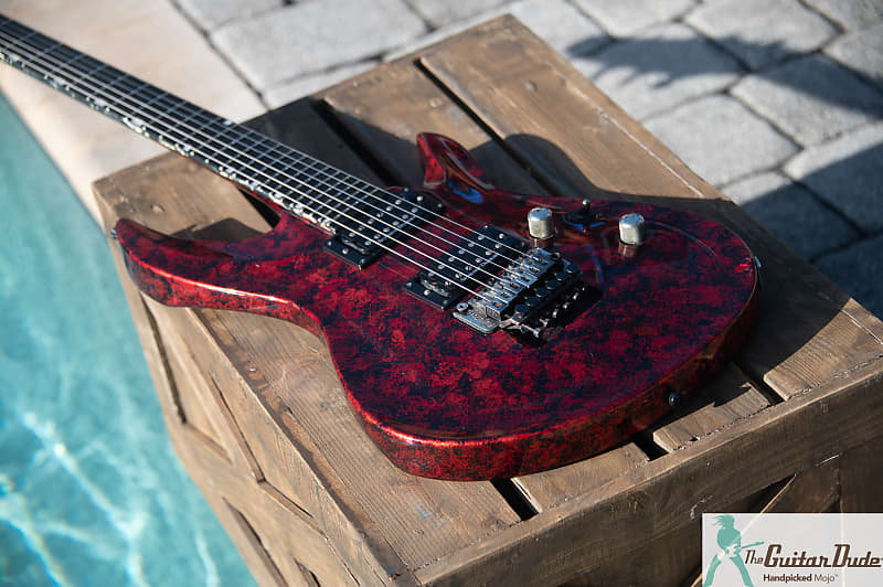 2011 Edwards by ESP E-HR-135III - Volcano Red - Seymour Duncan Pickups -  Floyd Rose - MIJ - Video