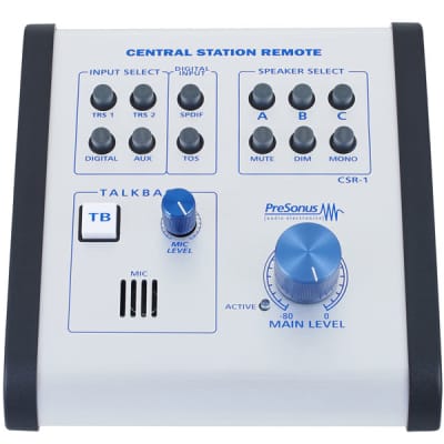 PreSonus Central Station Plus Monitor Controller with Remote Control image 10