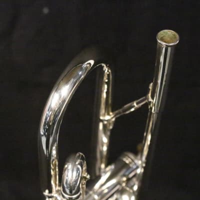Vintage F.E. Olds Mendez Fullerton Trumpet; Ryan Kisor,  Silver Plated w/ Engraving image 4