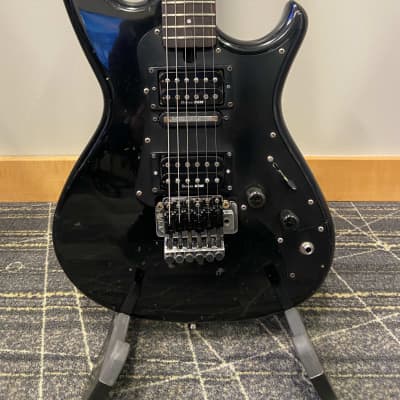 Aria Pro II RS Knight Warrior Late 80s Made In Japan - Gloss Black image 2