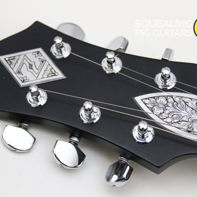 ZEMAITIS UK Custom Shop Superior Series CSSU-101 "Black Diamond + Ebony" (2015) image 15