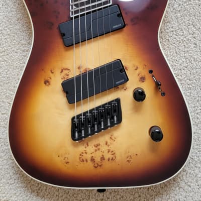 Jackson Concept Series Soloist SLAT7P HT MS Electric Guitar, Jackson Foam Core Case for sale