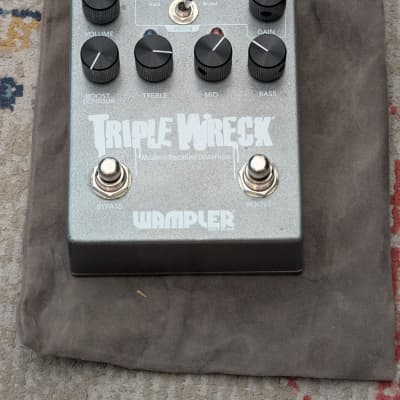 Reverb.com listing, price, conditions, and images for wampler-triple-wreck