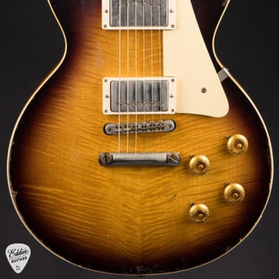 Gibson Custom Shop Made 2 Measure Murphy Lab '59 Les Paul Standard Murphy Painted Ultra Heavy Aged Kindred Burst/NOS image 2