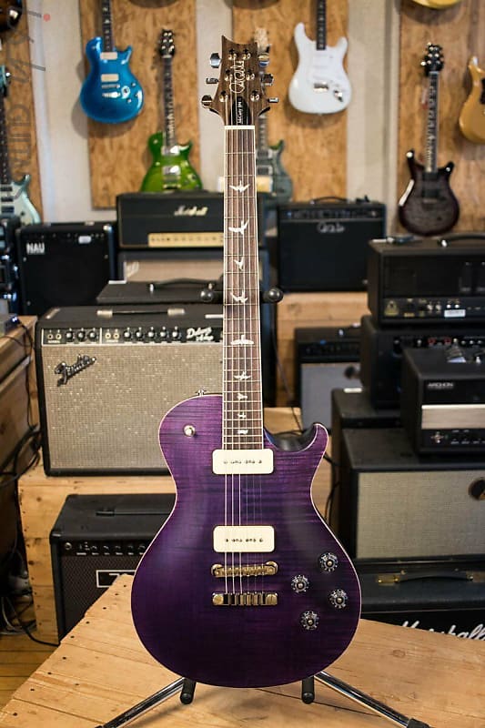 Paul Reed Smith PRS McCarty 594 SC P90 Soapbar Singlecut 2017 Purple  Monster Custom Color