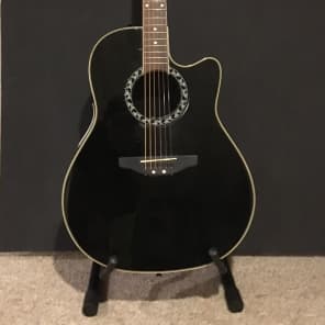 Applause By Ovation AE 28 mid to late 2000 Black | Reverb