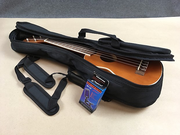Mitchell MU40NT Soprano Ukulele w FREE Gig Bag Tuner Reverb