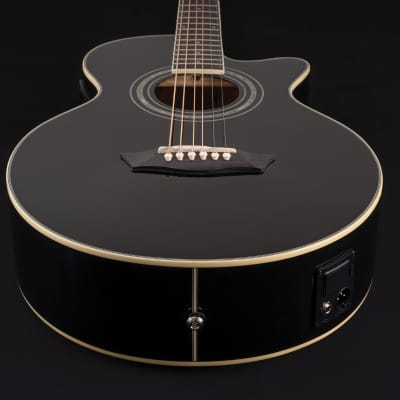 Washburn EA10B Festival Jumbo Acoustic-Electric Guitar (B-Stock) image 13