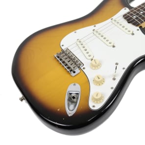 Vintage Early '80s Tokai TST-62 Electric Guitar Tobacco Sunburst Finish Made in Japan image 9