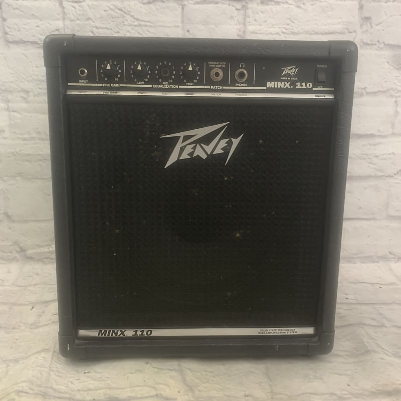 Peavey Minx 110 Bass Guitar Combo Amp Reverb