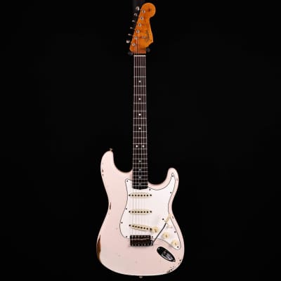 Fender Custom Shop LTD '64 Stratocaster Relic, Super Faded Aged Shell Pink 7lbs 11.2oz image 2