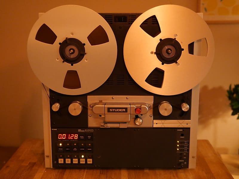 Studer A62 full track 1/4 reel to reel recorder for sale 
