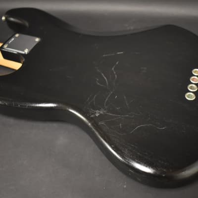 Old Style Guitars Custom Built J-Bass Black w/Gig Bag image 11
