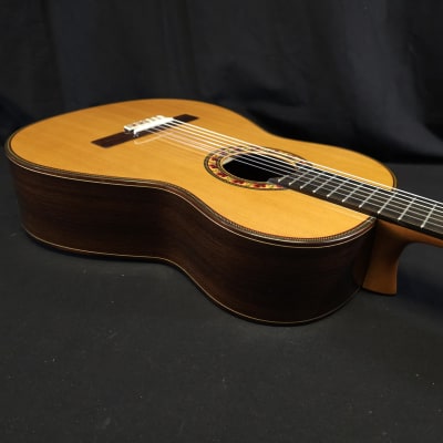 Jose Ramirez Cedar Guitarra del Tiempo Studio Classical Nylon String Guitar w/ Logo'd Hard Case image 15