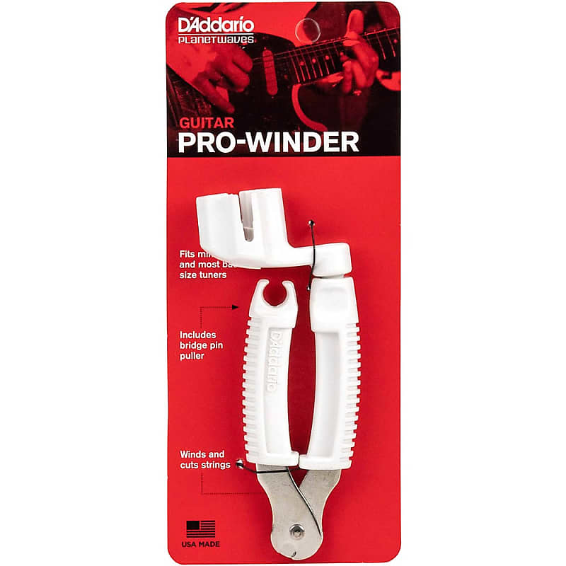 D'Addario ProWinder Peg Winder, Clipper and Pin Puller Tool Reverb